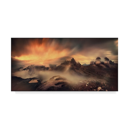 Mikhaliuk Siarhei 'Tre Cime Di Lavaredo' Canvas Art,16x32